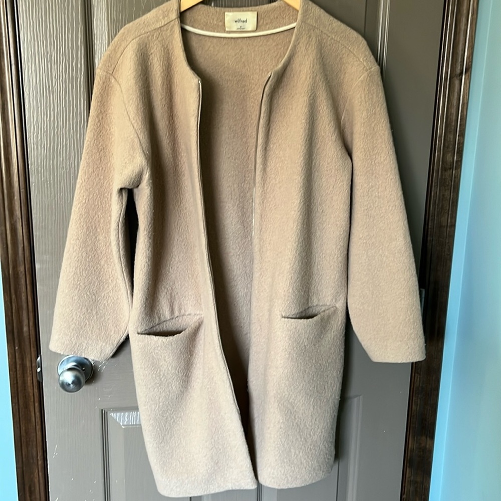 Wilfred wool coat